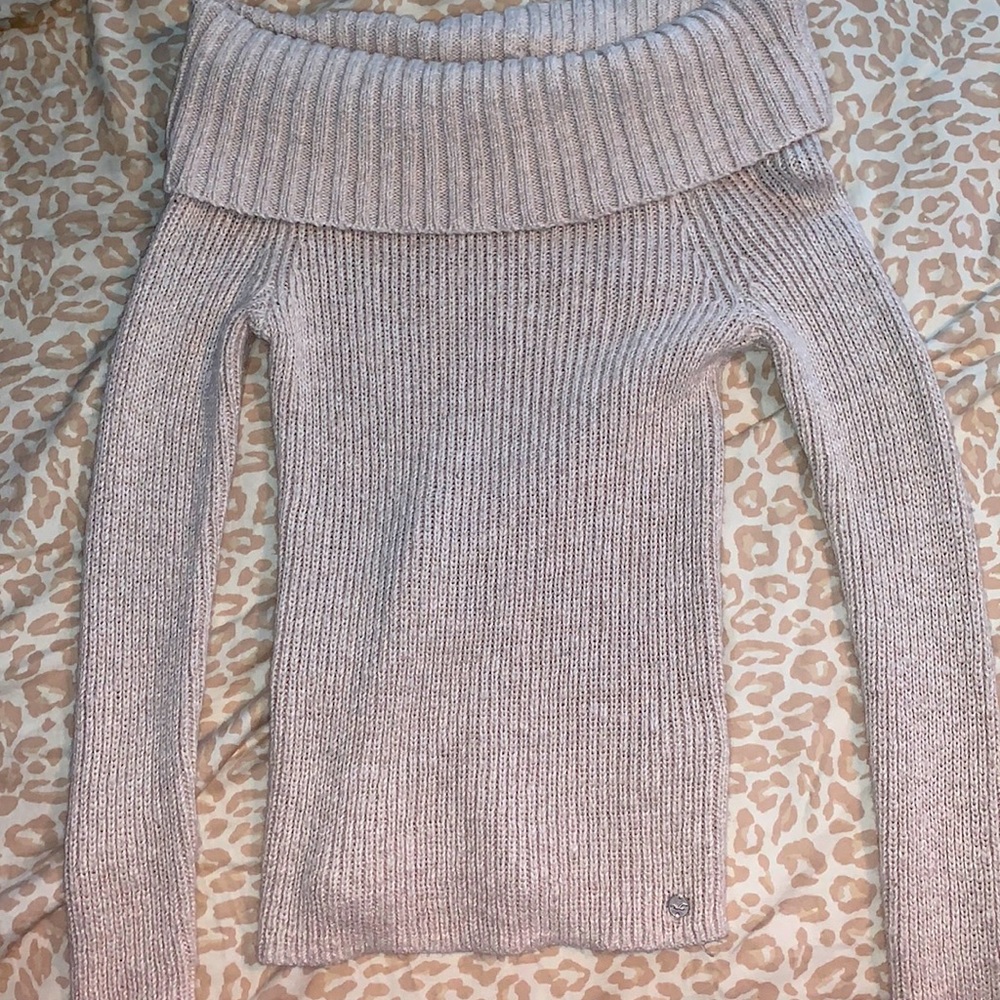 Off the shoulder sweater